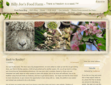 Tablet Screenshot of billyjoesfoodfarm.com